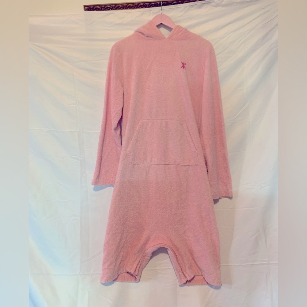 Onepiece brand Terry cloth jumpsuit